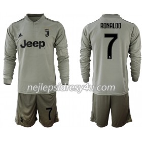 Fotbalový Dres Juventus RONALDO 7 Dětské Venkovní 2018/19 Dlouhý Rukáv
